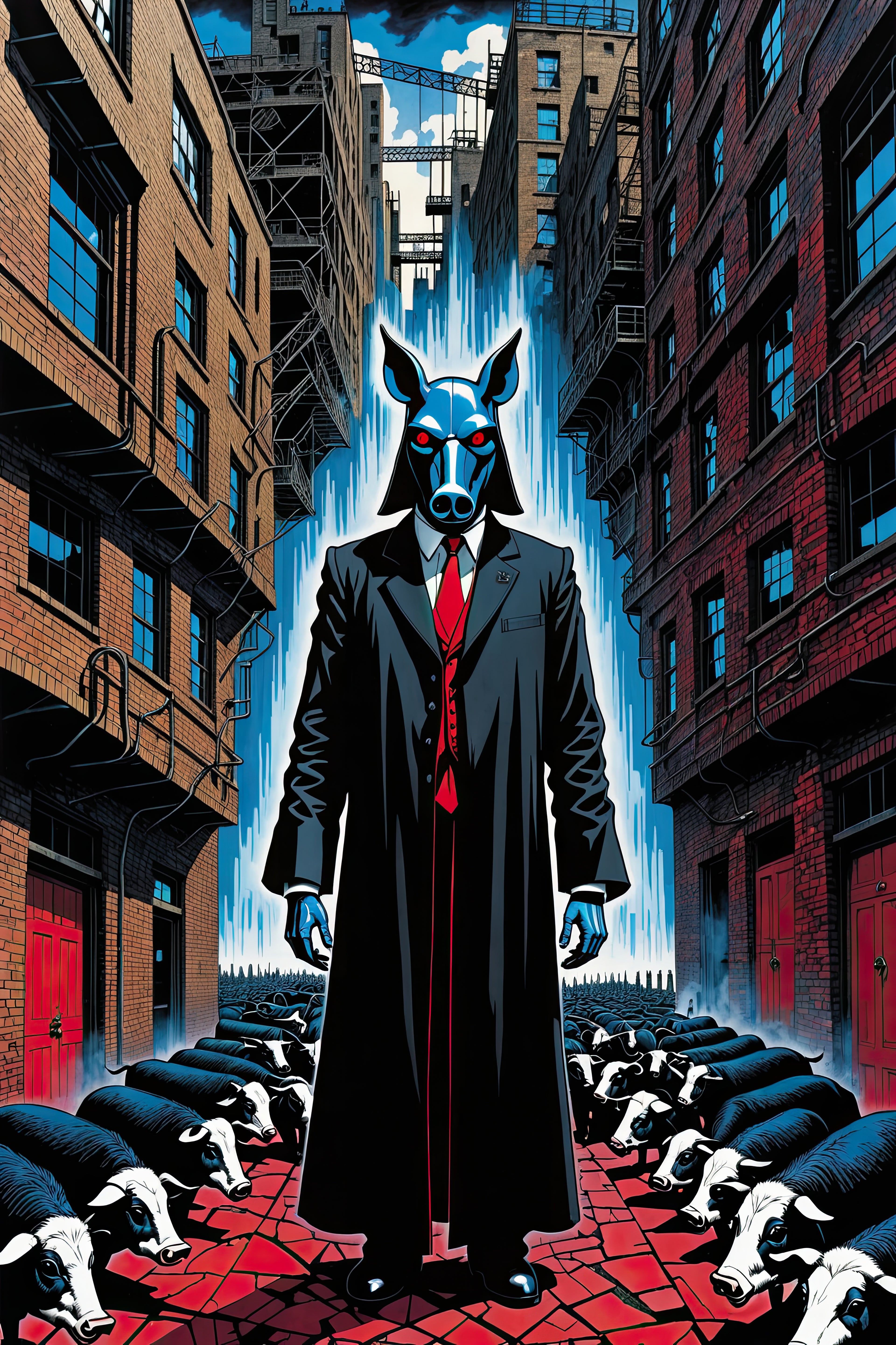 Fawkes Vision - Psychedelic Art Print by Theopolis Fawkes